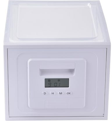Lnhgh Frigorifero Cassaforte Armadietto | Organizzatore di contenitori chiudibili,Cassette di sicurezza alimentari e bottiglie di prescrizione per cucine o frigoriferi