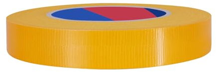 Duccinp Panzertape extra stark, 50 m x 25 mm, Wasserdichtes Reparaturband für Reparaturen, Heimwerker, Handwerk, Innen- und Außenbereich, Duct Tape (Gelb)