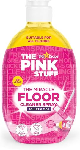 Miracle Floor Cleaner Spray – Quick Dry Formula, Vegan, Squirt & Mop, No Water Needed, Suitable for All Floors, 750ml