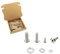Gad2go 24 Pieces TV Mounting Hardware Kit 304 Stainless Steel TV Mount Screws M4 M6 M8 Bracket Bolts with Washers for Monitor TV Mounts Bracket Fixing