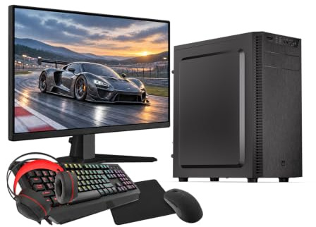 VIST SOLID Pc Gaming Ryzen 5 8600G AI - RAM 32GB - AMD Radeon 760M - SSD 1 TB - WiFi - LCD 24 180Hz - W11