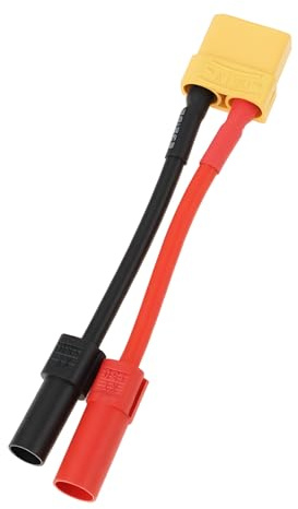 ECSiNG XT90 Fem auf XT150 Sm- Sm+ Adapter 75mm 12AWG für Ladegerät Geschwindigkeitsregler Ladekabel Akku
