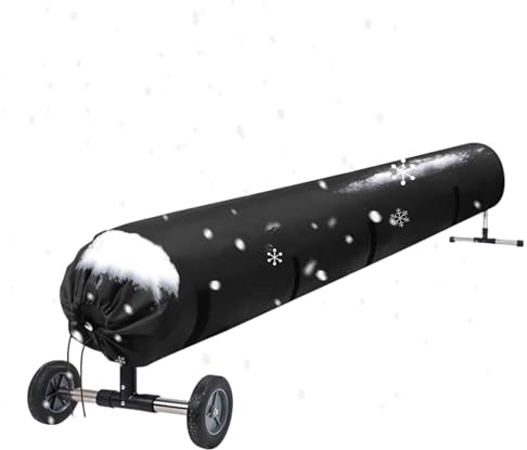 Oxford Abdeckplane Aufroller für Pool Solarabdeckung - Befestigungsgurte für Pool Solarwickler | Bodenschutz für Anwendungen