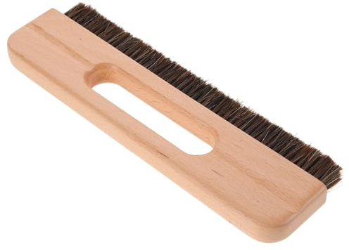 NULYLU Tapetenkleisterpinsel mit Holzgriff und Borsten Ergonomisches Design Multifunktionale Tapetenbürste zum Tapezieren und Glätten von Wandbildern und Wandtapeten