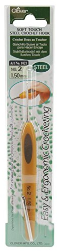 Clover CL1021 Häkelnadeln, Sonstige, Orange, 1.5 mm