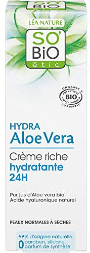 SO BIO Creme Riche hydratante Aloe Vera - 50 ml