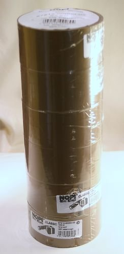 6er Nopi Packband PP 57212 braun 50mmx66m