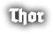 Aufkleber/Sticker Thor Namen Wikinger Germanen Gott Donnergott 10x5cm A589