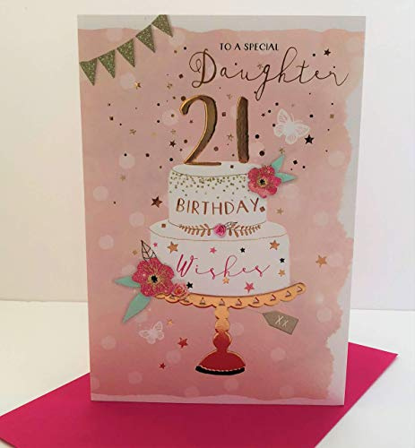 To a Special Daughter on your 21st Birthday card