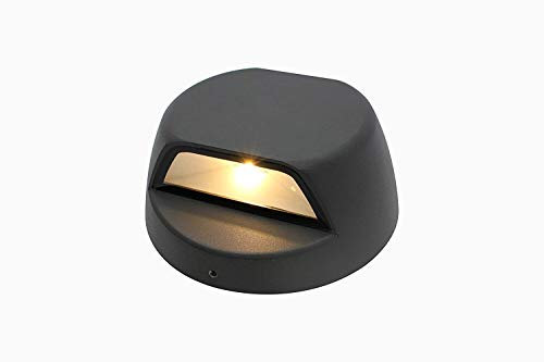 Lampenlux LED Außenleuchte Ikarus Wandlampe Up- & Downlight Anthrazit Grau Aluminium IP54 6W