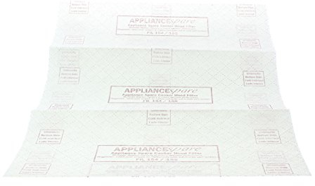 First4Spares Premium Extra Large Cooker Hood Grease Filters with Saturation Indicator for Neff, Bosch & Siemens Cooker Hoods- Pack of 2