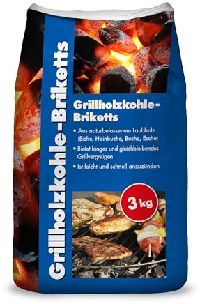 Grillbriketts 3 kg Briketts Holzbriketts Grillbriketts