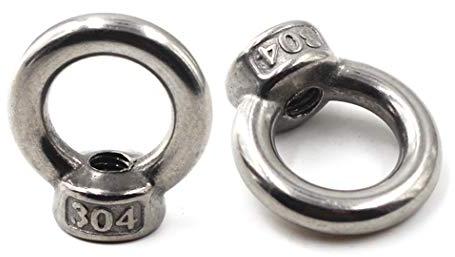 M5 ösenmutter 304 edelstahl Ringmutter (Packung mit 20)