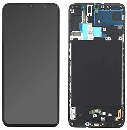 Handyteile24 ✅ ? ? ? ? ? Super Amoled Display Bildschirm Touchscreen in Schwarz für Samsung Galaxy A70 A705F - GH82-19747A