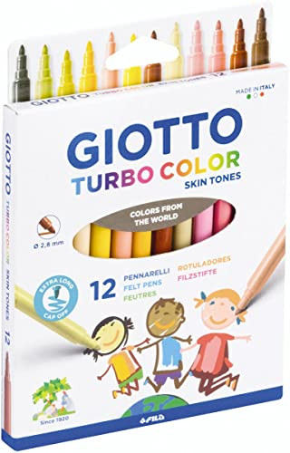 GIOTTO TURBO COLOR SKIN TONES - 12 colori della pelle
