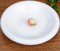 LMMJYF Piatto da Pranzo in Ceramica Bianca da 7 Pollici a 14 Pollici, Cibo Occidentale, Piatto da minestra Rotondo, Bocca inversa Zhengde-11 Pollici 28 cm * 5 cm