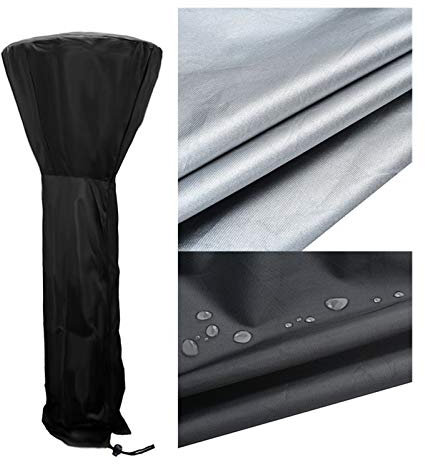 Terrassenstrahler Baldachin Shield Wasserdicht Garten Heizung Staubschutz- Schutz Oxford Cloth Heater Veranda Heizpilze Canopy Terrasse Anti- Schmutzige Supplies Gas-Terrassenheizung Ersatzteile