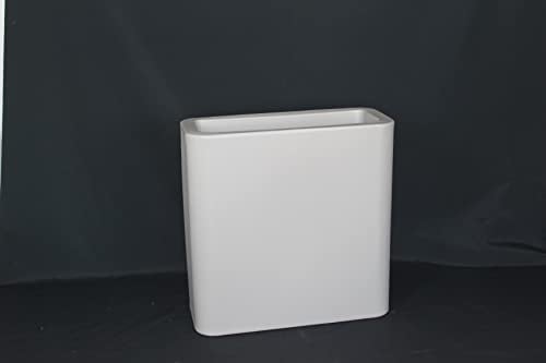 KLORIS Vaso Fioriera Alta Rettangolare Moderna per Siepe e Recinzione mod. Blog polietilene cm 70x30 altezza cm 70