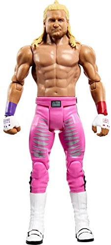 WWE MATTEL Dolph Ziggler Basic Action-Figur, beweglich, 15,2 cm, Sammlerstück für Kinder ab 6 Jahren, mehrfarbig (HKP26)