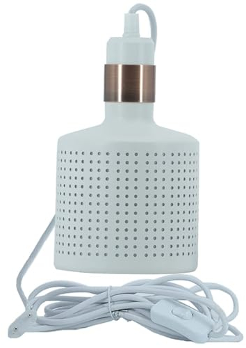 Venso EcoSolutions VEGA E27 Lampenschirm Weiß, Lampenschirm Metall, Venso Pflanzenlampe, E27 Pflanzenlampe, Lampenschirm E27, Tageslichtlampe für Pflanzen, Pflanzenlicht, LED Zimmerpflanze