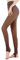 Collant Polaire Femme Effet Transparent Dim, Collant Femme Hiver Ventre Plat, Collant Chaud Femme Hiver Polaire Sans Pied, Doublés Faux Bas en Peluche Thermiques Leggings (220g, Sans Pied Marron)