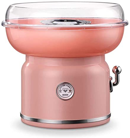SZAJOR Cotton Candy Maker, Household Professional Candy Floss Machine, Hard Sugar Candy Floss Maker, for Kids Birthday Party Festival Gift,Pink