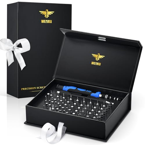 WEARXI Geschenke für Männer, Geburtstagsgeschenk für Männer, Gadgets für Männer, 60 in 1 Schraubendreher Set, Geschenke für Papa, Männergeschenke Multifunktionswerkzeug, Jahrestag Geschenk für Ihn