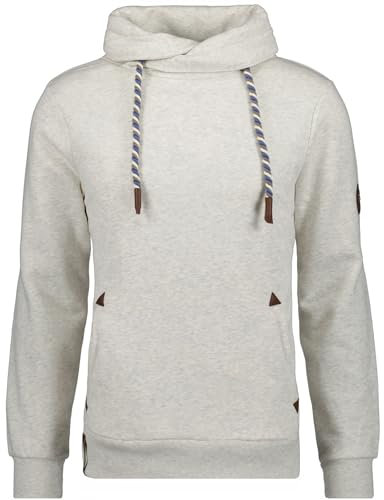RAGMAN Herren Maseltov Sweatshirt Grau-Melange-012, L