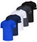 5 Pack Sport Tshirts Herren Funktionsshirt Schnelltrocknend Atmungsaktive Trainingsshirt Fitnessshirt Trainingsshirt für Running Activewear-T-Shirts für Herren-Schwarz/Grau/Weiß/Navy/Blau-3XL
