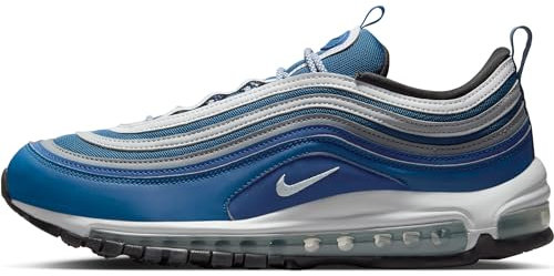 NIKE Sneaker Air Max 97, Court Blue/Glacier Blue-Pure Platinum, FN6957-400, 41 EU (M 8 US)