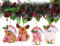 Cartoon Glocken Weihnachten Alter Mann Ornament Metall für Home Party Baum Anhänger Dekoration Weihnachtsbaum Dekorationen