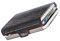 I-CLIP MAX Edelstahl Satiniert Race - Kartenetui – Slim Wallet mit Platz für 16 Karten- Geldscheinklammer für bis zu 30 Geldscheine - 2 Münzfächer - leichtes und Flexibles Portemonnaie