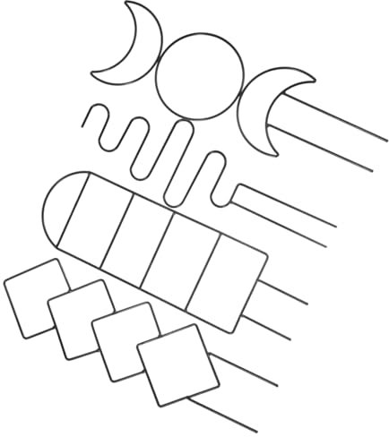 LIOOBO 4stücke Spalier Für Topfpflanzen Metallspalier Rankhilfen Aus Metall Für Kletterpflanzen Gartenbedarf Pflanzenstützgestell Mit Glatter Oberfläche Stabiles Eisen-Gestell Für Ranken