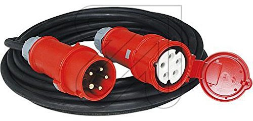 CEE-Verlängerung 400V / 32A, 10 Meter, H07RN-F 5G6