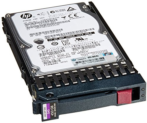 HP Dual Port Enterprise - Festplatte - 450 GB - Hot-Swap - 6.4 cm SFF (2.5 SFF) - SAS-2