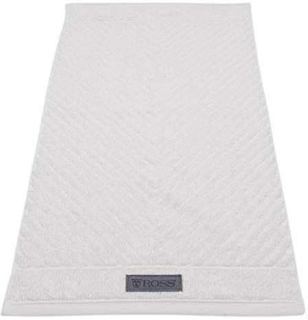 Ross Uni-Rippe Handtücher Smart weiß, Duschtuch 70x140 cm