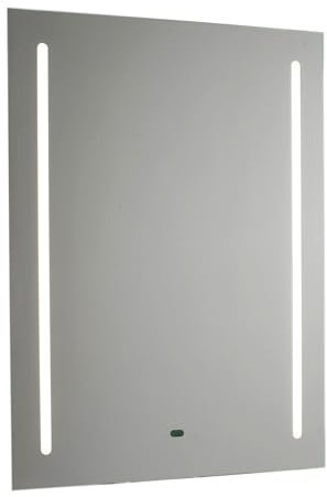 Saxby Nico 10W Energy Saving LED Bathroom Mirror IP44 Motion Sensor IR Light with Dual Shaver Socket
