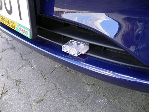 Carcommers - Dispositivo di allarme ad ultrasuoni per auto, 2 pezzi