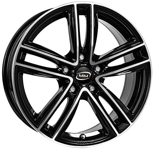 Alufelgen MIM Real ECE 6 x 15 5 X 100 ET38 Black Polish