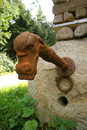 Antikas Gargouille - Bec d'eau pour fontaine - Créature mystique en forme de lance