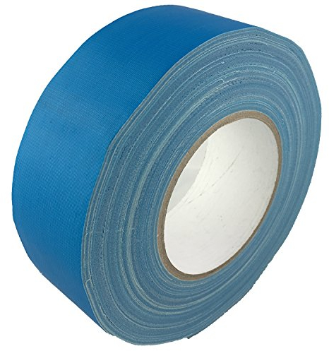 Neon Klebeband matt Blau fluoreszierend 50mm x 50m Gaffa Tape UV Duct Tape