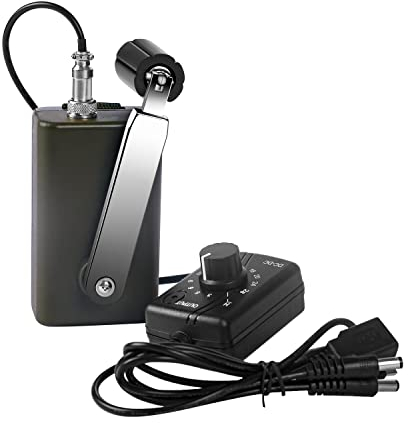 HUABAN Generatore a manovella Portatile Caricabatterie ad Alta Potenza per Computer da Esterno per telefoni cellulari Ricarica 30 W / 0-28 V con Presa USB (generatore Verde + regolatore CC)