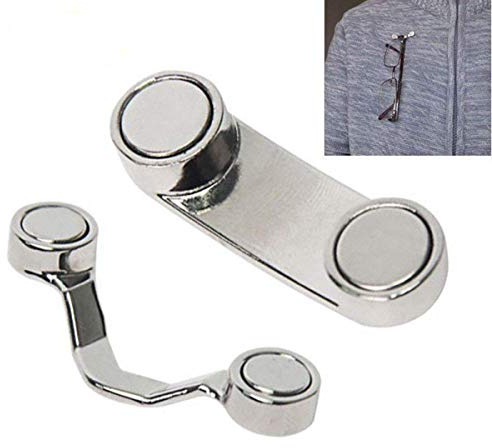 Magnetischer Brillenhalter Brillenhaken aus Edelstahl (3 Packung)