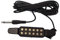 Alnicov Guitar Pickup 12-Hole Soundhole Transducer Amplifier with 10ft Cable 1/4inch Jack for 40inch / 41inch Acoustic Classic Folk Guitars