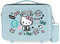 Hello Kitty You are Cute Trousse de toilette adaptable Bleu 29x21x15 cms ABS