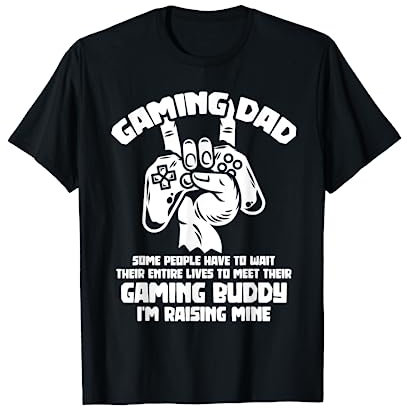 Gaming Dad Video Gamer Daddy Fathers Day Gift Gaming T-Shirt