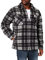 Urban Classics Herren Jacke Plaid Teddy Lined Shirt Jacket black/white M