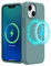SURPHY Magnetic Case Designed for iPhone 13 mini Case (5.4 inch 2021 Release), with Microfiber Lining Liquid Silicone Phone Case for iPhone 13 mini (Cactus Green)