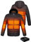 ANTARCTICA GEAR Beheizbare Jacken Herren mit 16000 mAh Powerbank, Herren Softshell Heizjacke Warm Halten Heizzone 6 Stück – Camping, Reise, Festival, Winter（2XL）