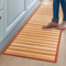 CosìCasa Tappeto Bamboo Cucina Antiscivolo | Passatoia Cucina Idrorepellente, Facile da Pulire e Realizzata con Materiali Sostenibili | Tappeto Bambu Effetto Degrade (Natural, 50 x 230 cm)